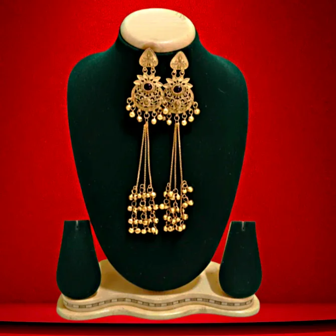 Kashmiri Floral Earrings