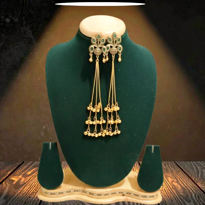 Kashmiri Floral Earrings